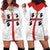 Personalized Sardinia Hoodie Dress Flag Style