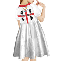 Personalized Sardinia Kid Short Sleeve Dress Flag Style