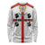 Personalized Sardinia Long Sleeve Shirt Flag Style