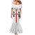 Personalized Sardinia Mermaid Dress Flag Style