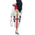 Personalized Sardinia Off The Shoulder Long Sleeve Dress Flag Style