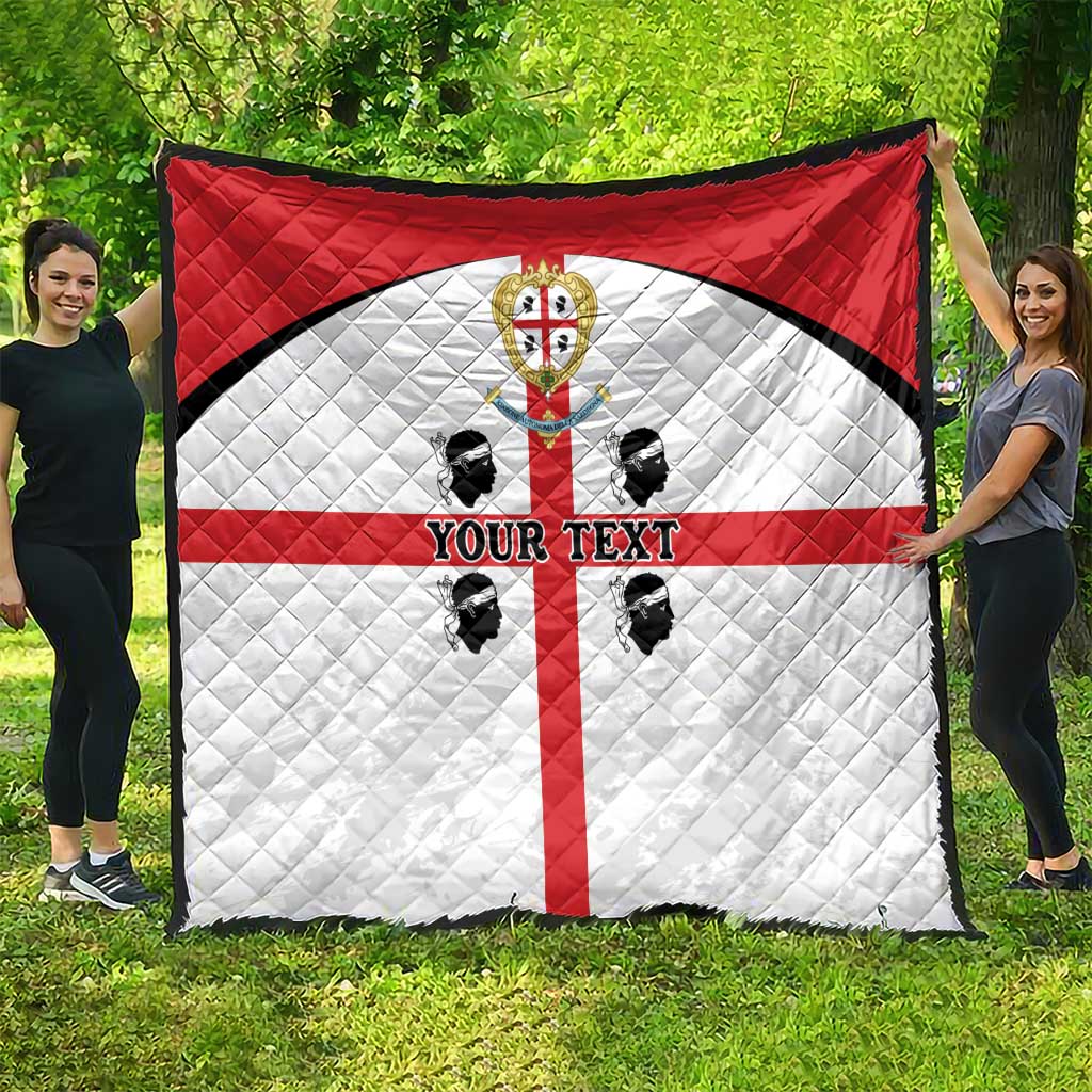 Personalized Sardinia Quilt Flag Style