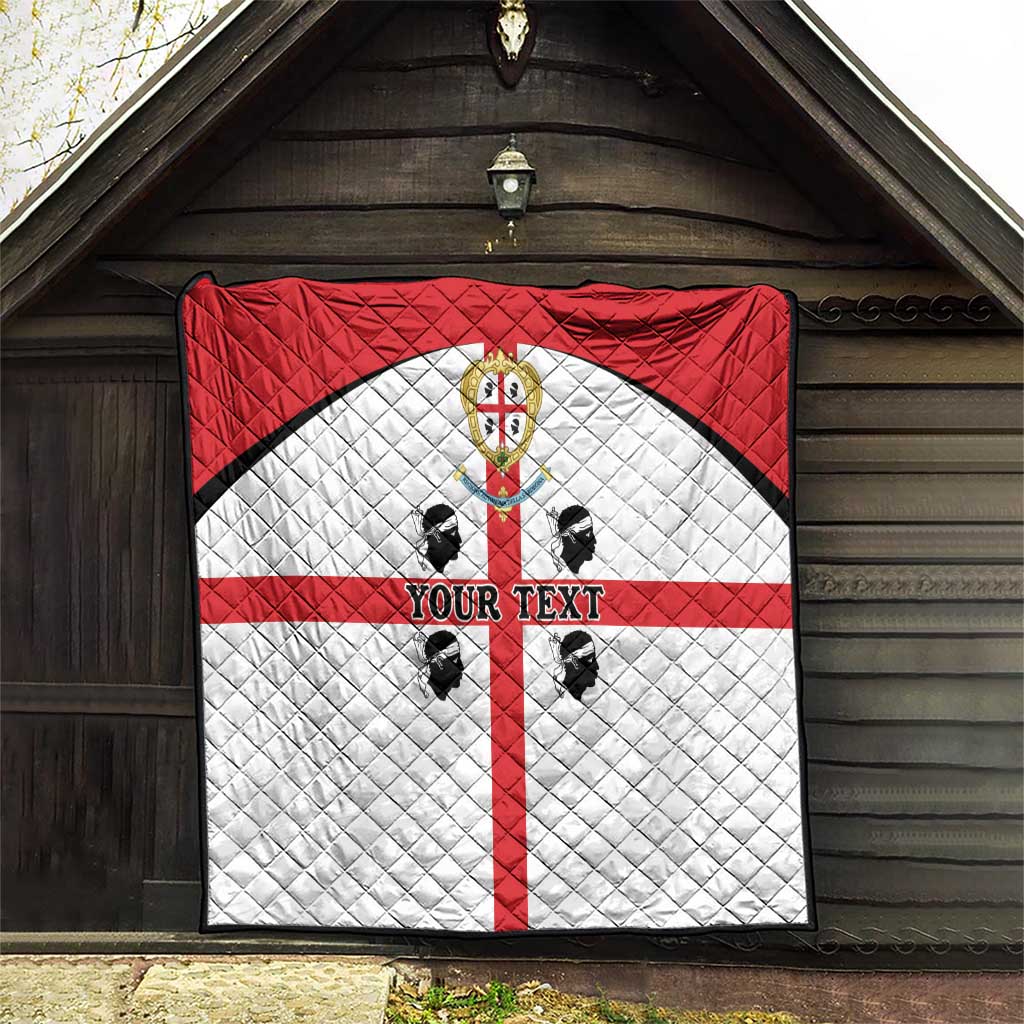 Personalized Sardinia Quilt Flag Style