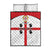 Personalized Sardinia Quilt Bed Set Flag Style