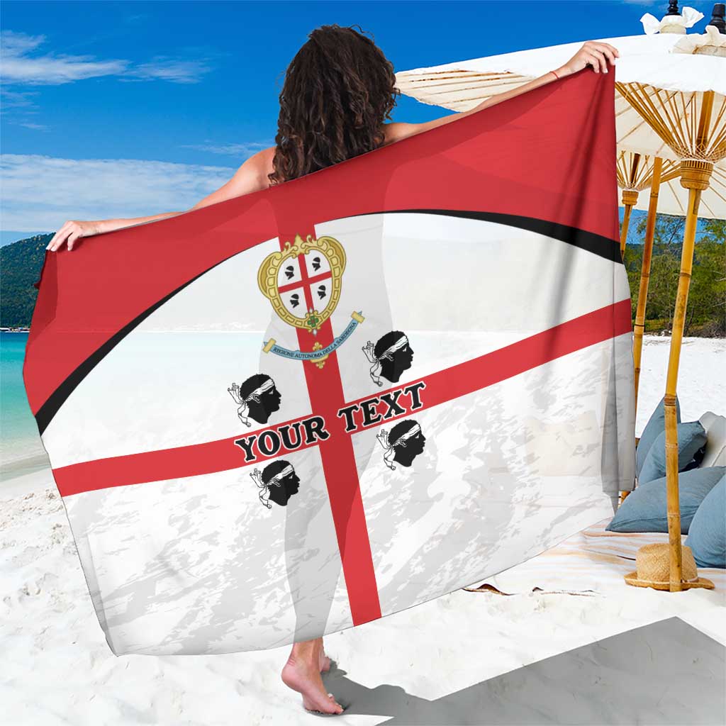 Personalized Sardinia Sarong Flag Style
