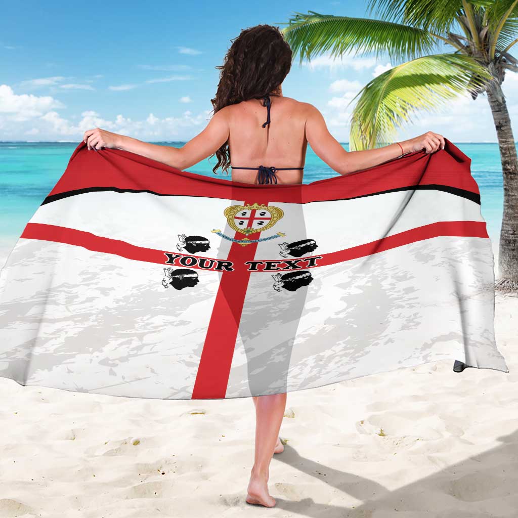 Personalized Sardinia Sarong Flag Style