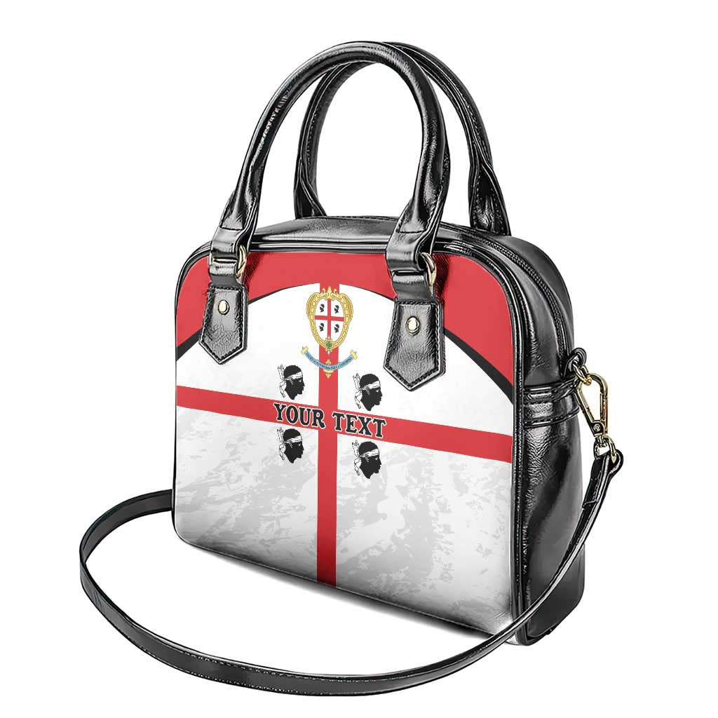 Personalized Sardinia Shoulder Handbag Flag Style