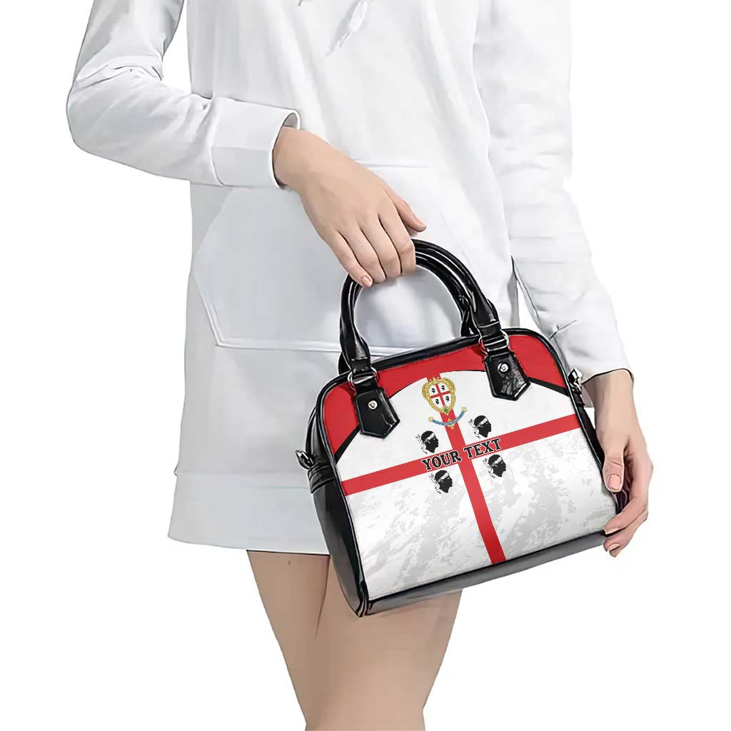 Personalized Sardinia Shoulder Handbag Flag Style