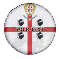 Personalized Sardinia Spare Tire Cover Flag Style