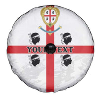Personalized Sardinia Spare Tire Cover Flag Style