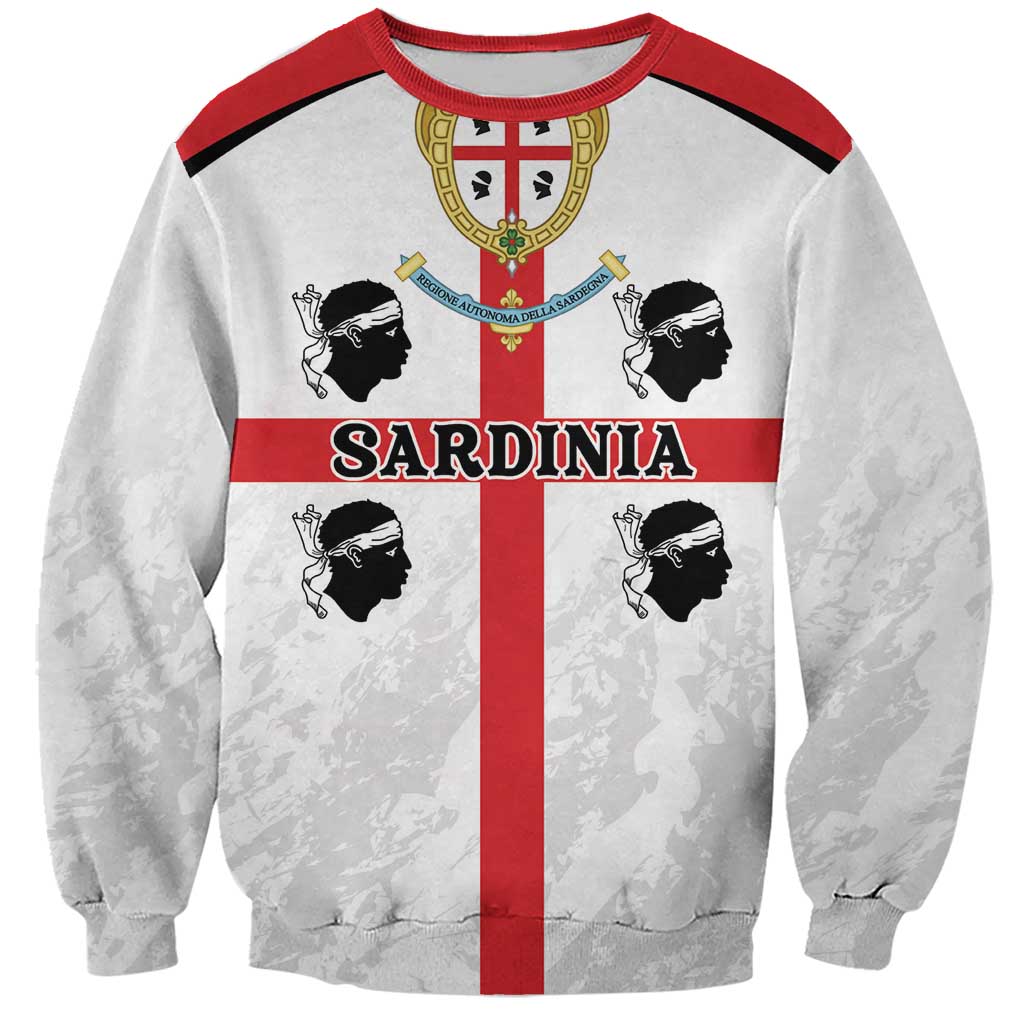 Personalized Sardinia Sweatshirt Flag Style