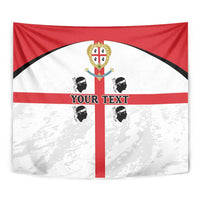 Personalized Sardinia Tapestry Flag Style
