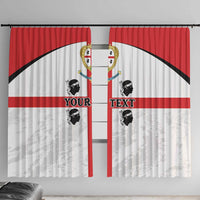 Personalized Sardinia Window Curtain Flag Style