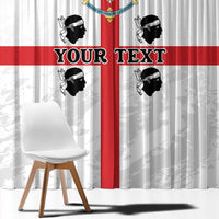 Personalized Sardinia Window Curtain Flag Style