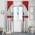 Personalized Sardinia Window Curtain Flag Style