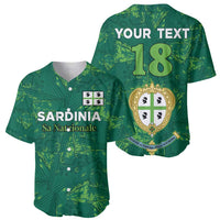 Custom Sardinia Football Baseball Jersey Natzionale sarda de Bocia