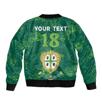Custom Sardinia Football Bomber Jacket Natzionale sarda de Bocia