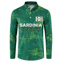 Custom Sardinia Football Button Sweatshirt Natzionale sarda de Bocia