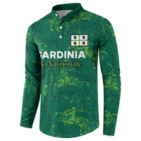 Custom Sardinia Football Button Sweatshirt Natzionale sarda de Bocia