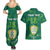 Custom Sardinia Football Couples Matching Summer Maxi Dress and Hawaiian Shirt Natzionale sarda de Bocia