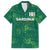 Custom Sardinia Football Family Matching Long Sleeve Bodycon Dress and Hawaiian Shirt Natzionale sarda de Bocia