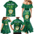 Custom Sardinia Football Family Matching Mermaid Dress and Hawaiian Shirt Natzionale sarda de Bocia