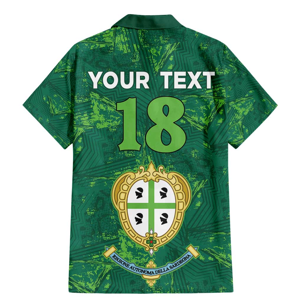 Custom Sardinia Football Family Matching Mermaid Dress and Hawaiian Shirt Natzionale sarda de Bocia