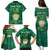 Custom Sardinia Football Family Matching Puletasi and Hawaiian Shirt Natzionale sarda de Bocia