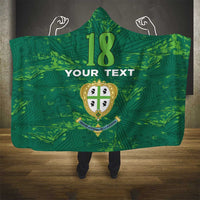 Custom Sardinia Football Hooded Blanket Natzionale sarda de Bocia
