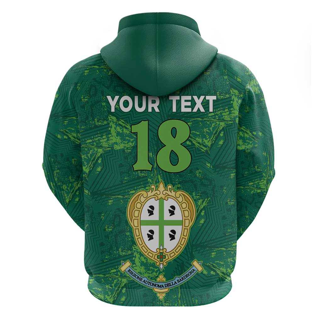 Custom Sardinia Football Hoodie Natzionale sarda de Bocia