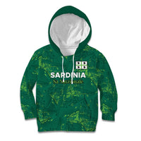 Custom Sardinia Football Kid Hoodie Natzionale sarda de Bocia