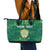 Custom Sardinia Football Leather Tote Bag Natzionale sarda de Bocia