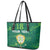 Custom Sardinia Football Leather Tote Bag Natzionale sarda de Bocia