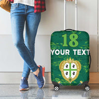 Custom Sardinia Football Luggage Cover Natzionale sarda de Bocia
