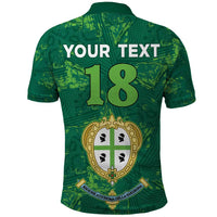 Custom Sardinia Football Polo Shirt Natzionale sarda de Bocia