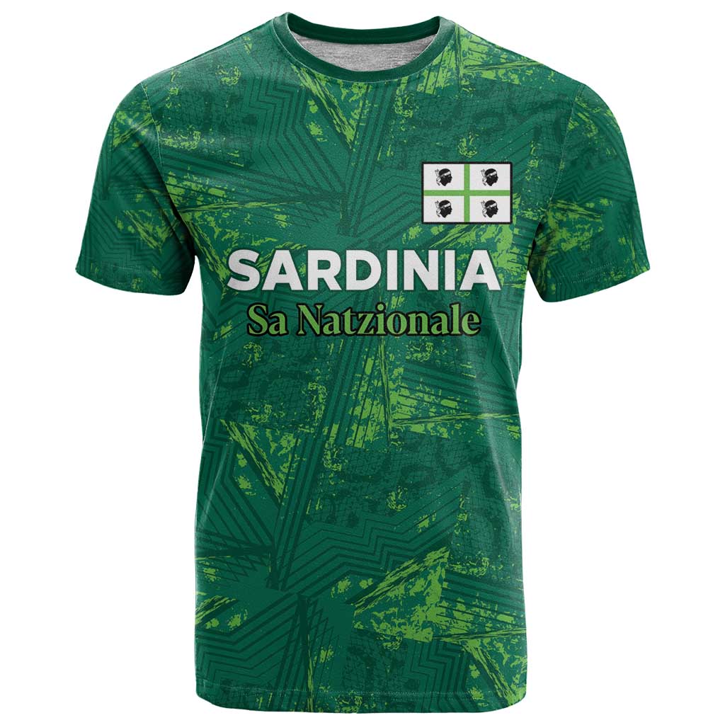 Custom Sardinia Football T Shirt Natzionale sarda de Bocia