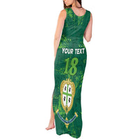 Custom Sardinia Football Tank Maxi Dress Natzionale sarda de Bocia