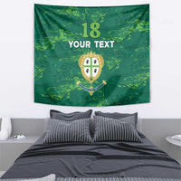 Custom Sardinia Football Tapestry Natzionale sarda de Bocia