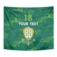 Custom Sardinia Football Tapestry Natzionale sarda de Bocia