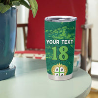 Custom Sardinia Football Tumbler Cup Natzionale sarda de Bocia