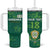 Custom Sardinia Football Tumbler With Handle Natzionale sarda de Bocia