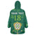 Custom Sardinia Football Wearable Blanket Hoodie Natzionale sarda de Bocia
