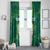 Custom Sardinia Football Window Curtain Natzionale sarda de Bocia