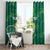 Custom Sardinia Football Window Curtain Natzionale sarda de Bocia