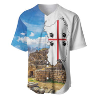 Sardinia Italy Baseball Jersey Santu Antine With Map