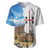 Sardinia Italy Baseball Jersey Santu Antine With Map