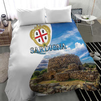 Sardinia Italy Bedding Set Santu Antine With Map