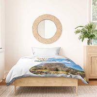 Sardinia Italy Bedding Set Santu Antine With Map