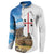 Sardinia Italy Button Sweatshirt Santu Antine With Map