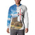 Sardinia Italy Button Sweatshirt Santu Antine With Map